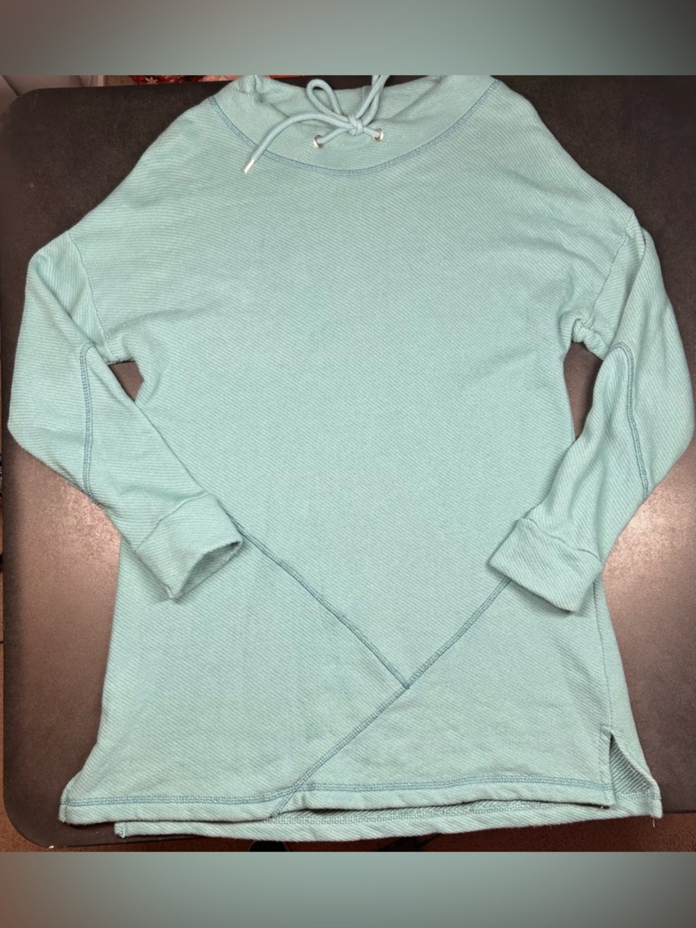 Soft Surroundings Size XL Mint Green  100% Cotton Pullover Tunic